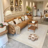 Classic Nordic 3D design Wilton woven carpet (Winnie)